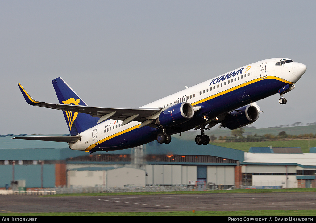 Aircraft Photo of EI-CSY | Boeing 737-8AS | Ryanair | AirHistory.net #86907