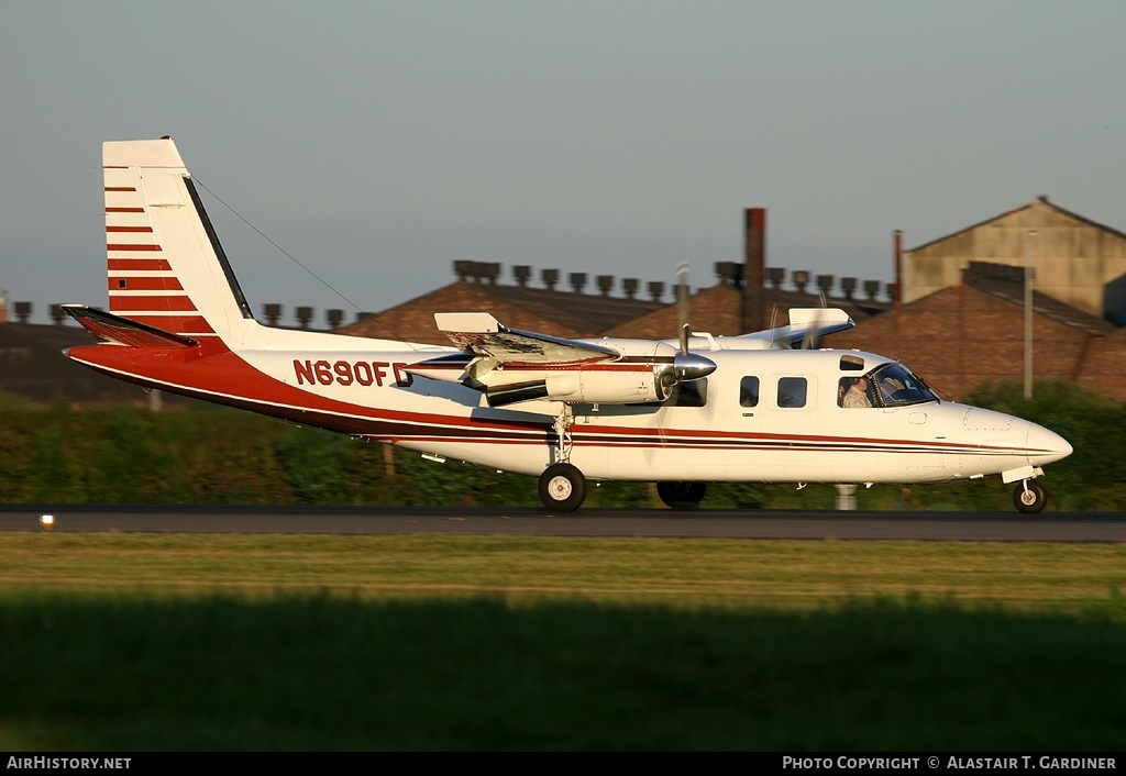 Aircraft Photo of N690FD | Rockwell 690B Turbo Commander | AirHistory.net #86932