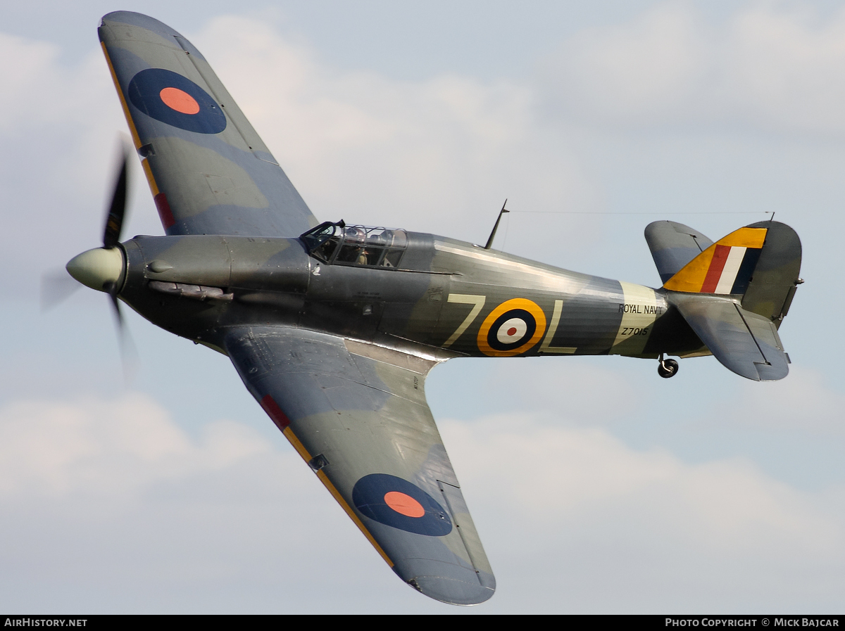 Aircraft Photo of G-BKTH / Z7015 | Hawker Sea Hurricane Mk1B | UK - Navy | AirHistory.net #86934