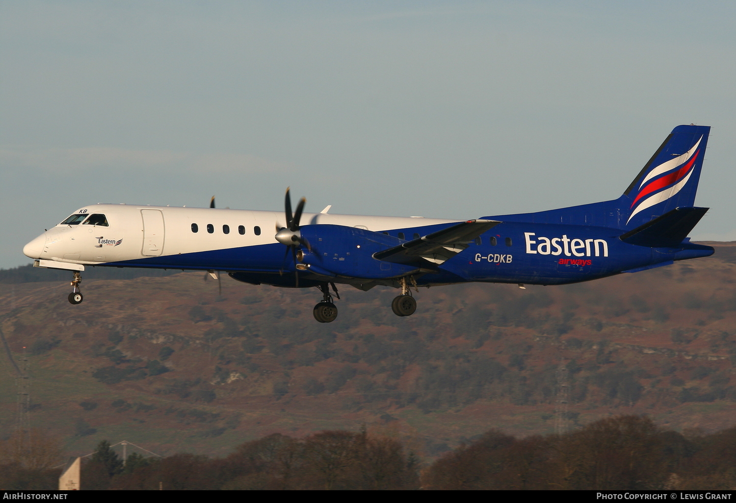 Aircraft Photo of G-CDKB | Saab 2000 | Eastern Airways | AirHistory.net #86938