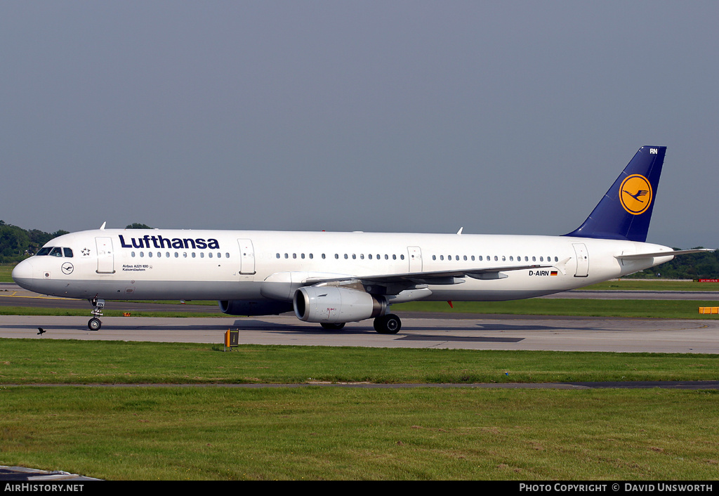 Aircraft Photo of D-AIRN | Airbus A321-131 | Lufthansa | AirHistory.net #86941