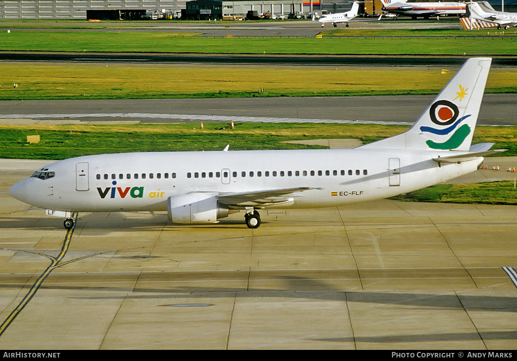 Aircraft Photo of EC-FLF | Boeing 737-36E | Viva Air | AirHistory.net #86943