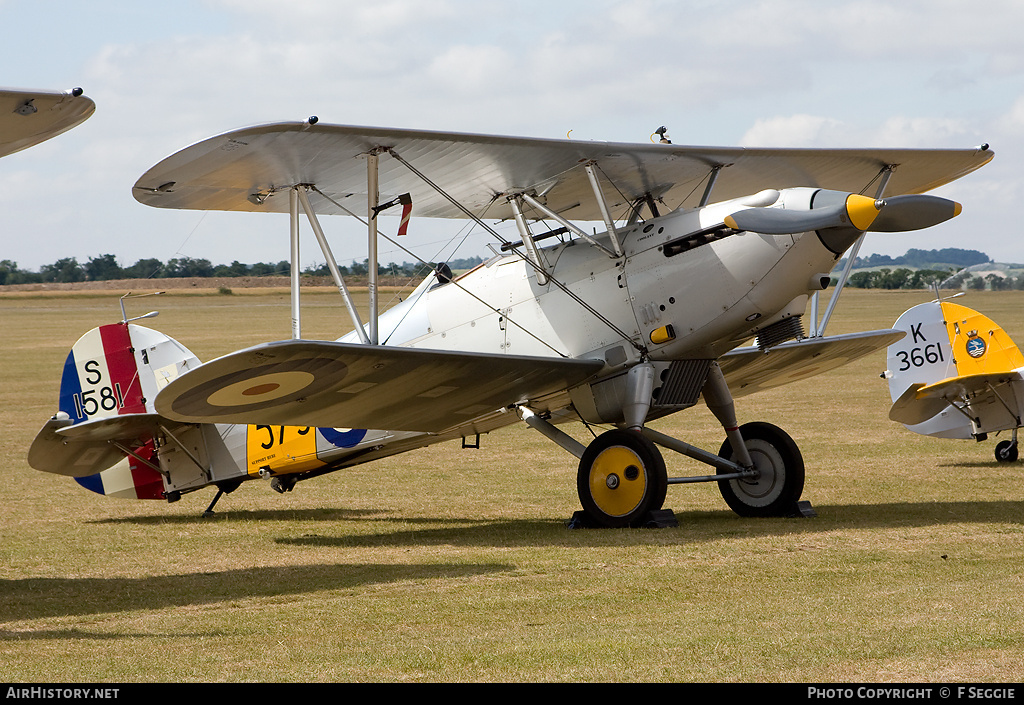 Aircraft Photo of G-BWWK / S1581 | Hawker Nimrod Mk1 | UK - Air Force | AirHistory.net #86946