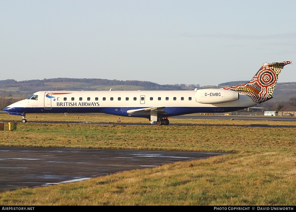 Aircraft Photo of G-EMBG | Embraer ERJ-145EU (EMB-145EU) | British Airways | AirHistory.net #86975