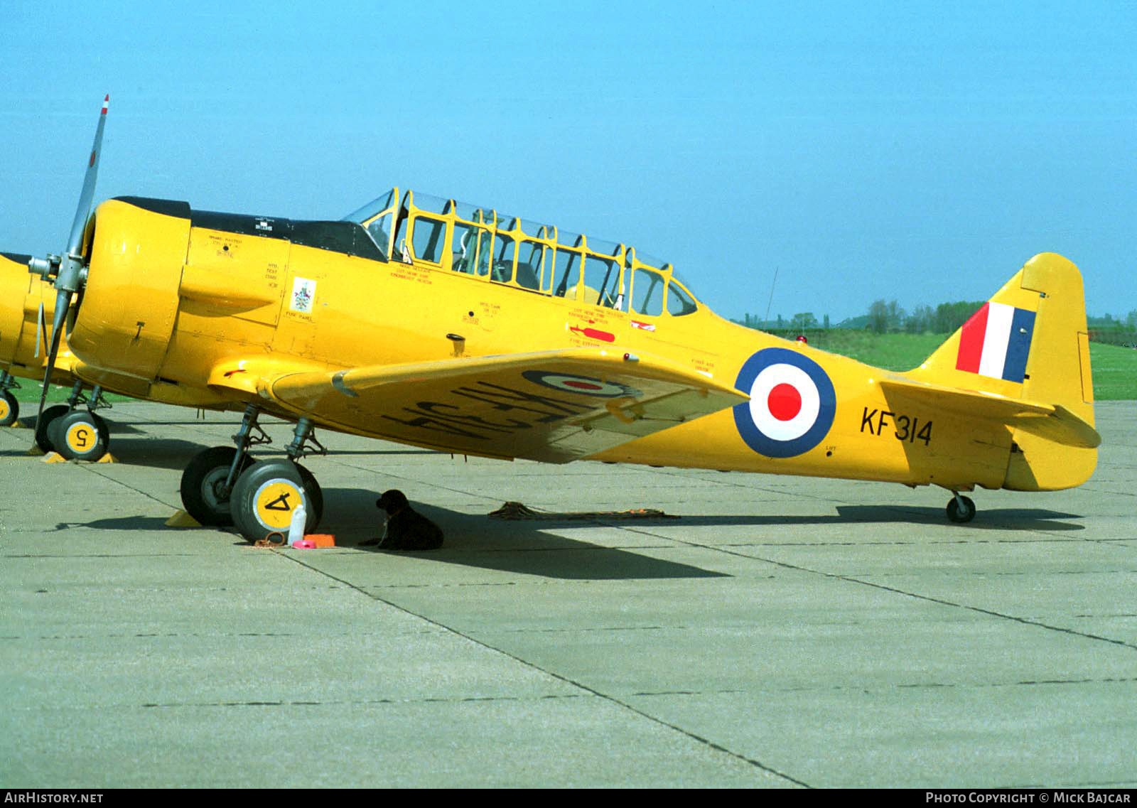 Aircraft Photo of KF314 | North American AT-16 Harvard IIB | UK - Air Force | AirHistory.net #86998