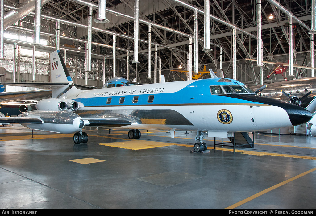 Aircraft Photo of 61-2492 / 12492 | Lockheed VC-140B JetStar | USA - Air Force | AirHistory.net #87007