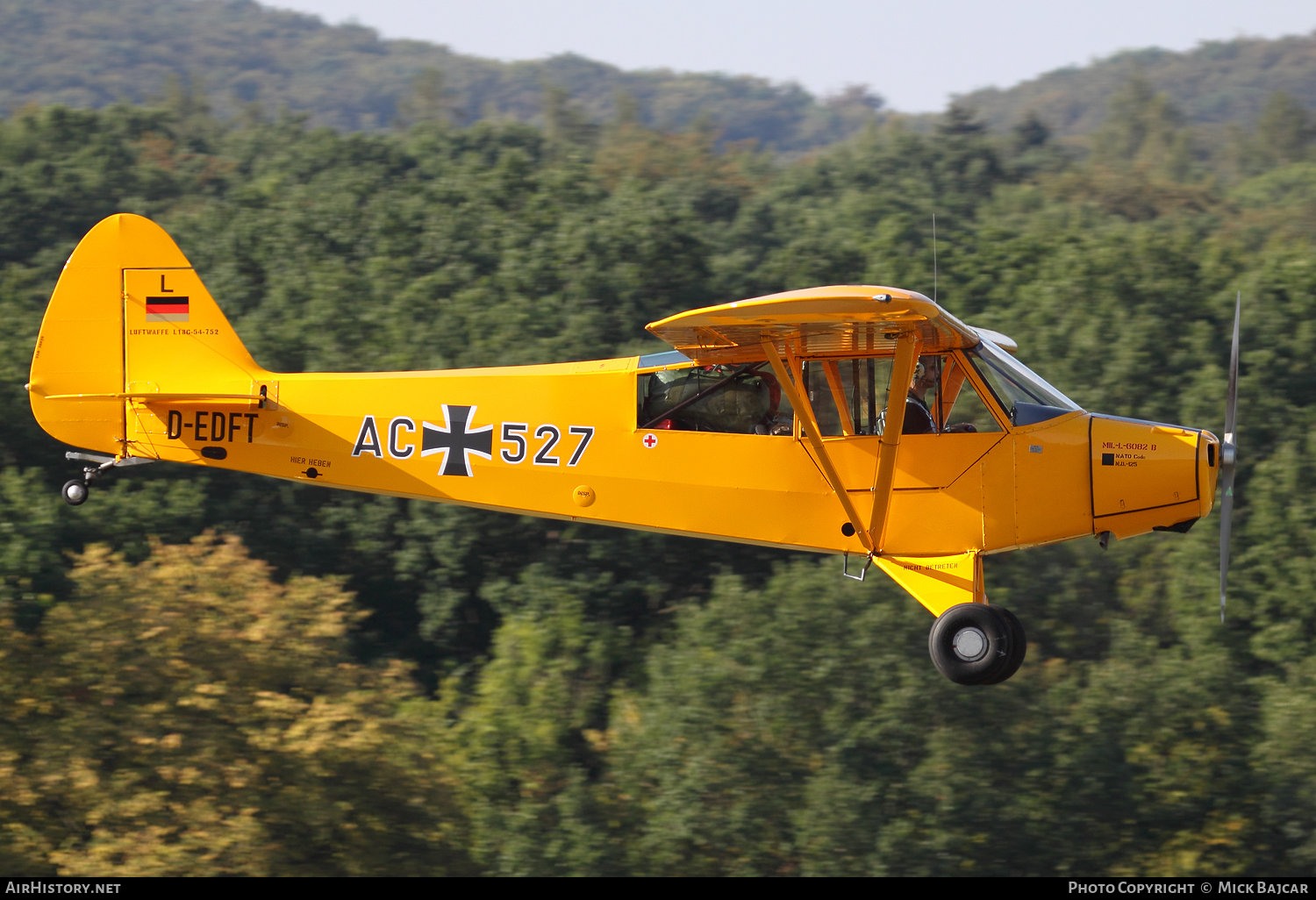 Aircraft Photo of D-EDFT / AC-527 | Piper PA-18-95 Super Cub | Germany - Air Force | AirHistory.net #87019