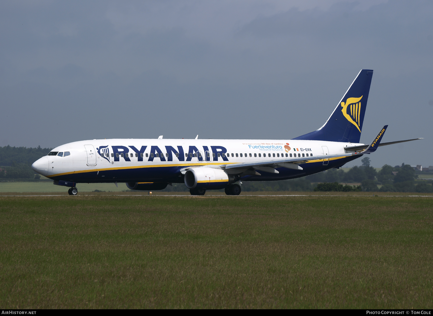 Aircraft Photo of EI-EKK | Boeing 737-8AS | Ryanair | AirHistory.net #87030