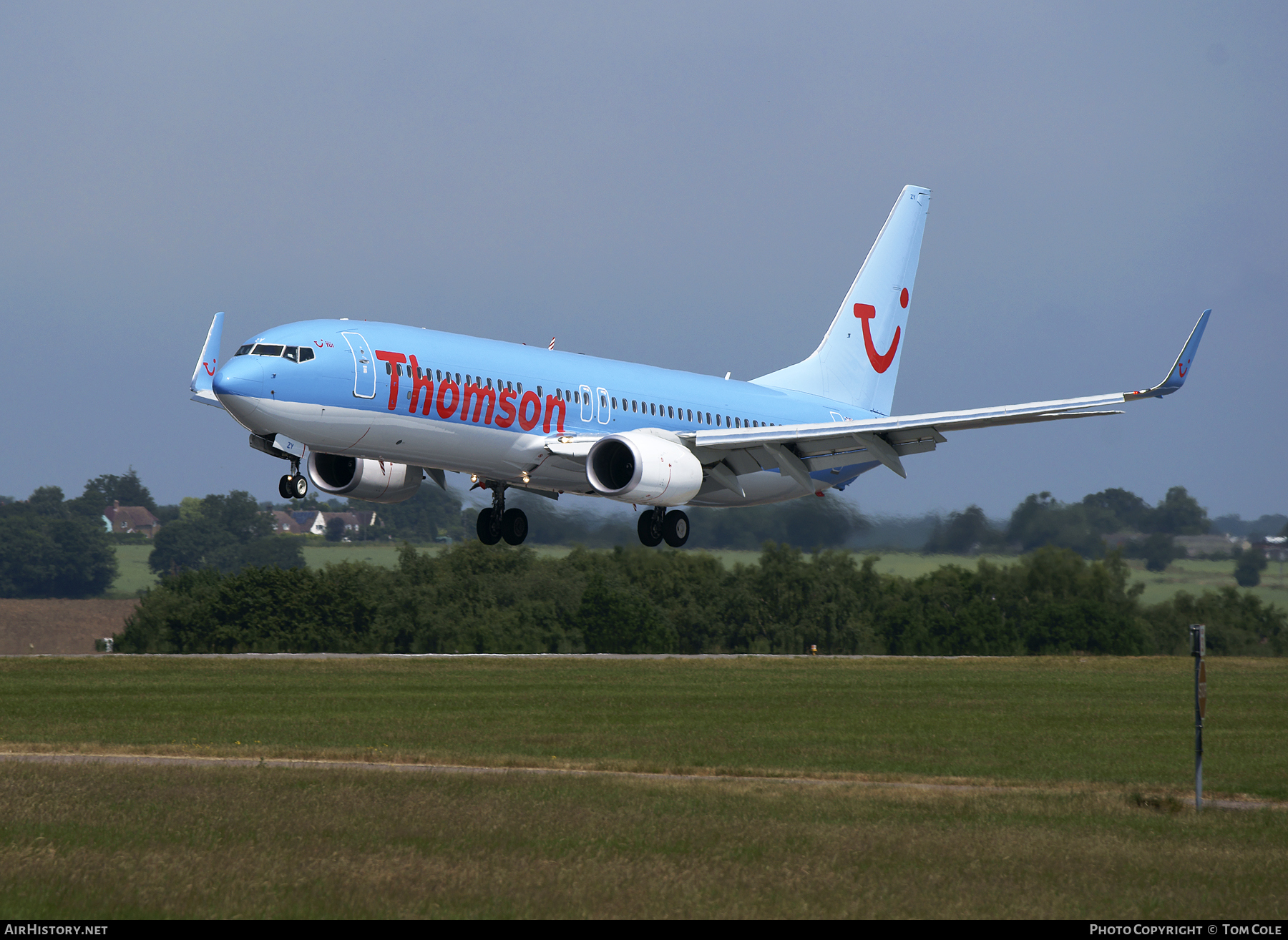 Aircraft Photo of G-FDZY | Boeing 737-8K5 | Thomson Airways | AirHistory.net #87034