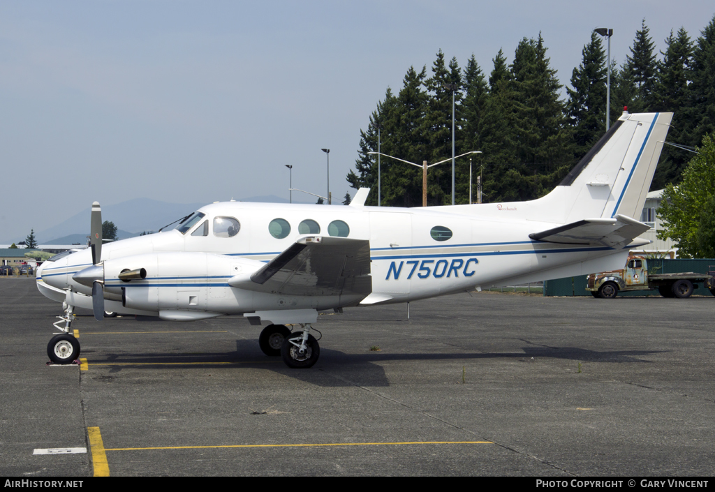 Aircraft Photo of N750RC | Beech C90 King Air | AirHistory.net #87073