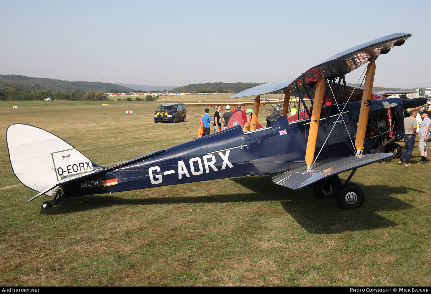 Aircraft Photo of D-EORX / G-AORX | De Havilland D.H. 82A Tiger Moth | AirHistory.net #87075