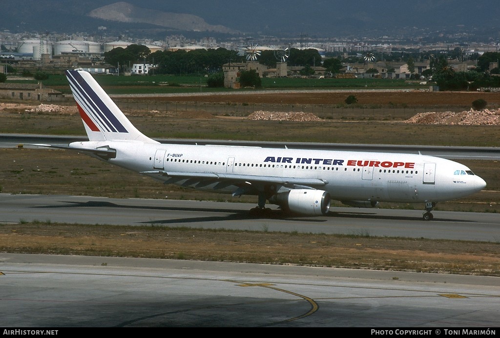 Aircraft Photo of F-BUAP | Airbus A300B2-1C | Air Inter Europe | AirHistory.net #87081