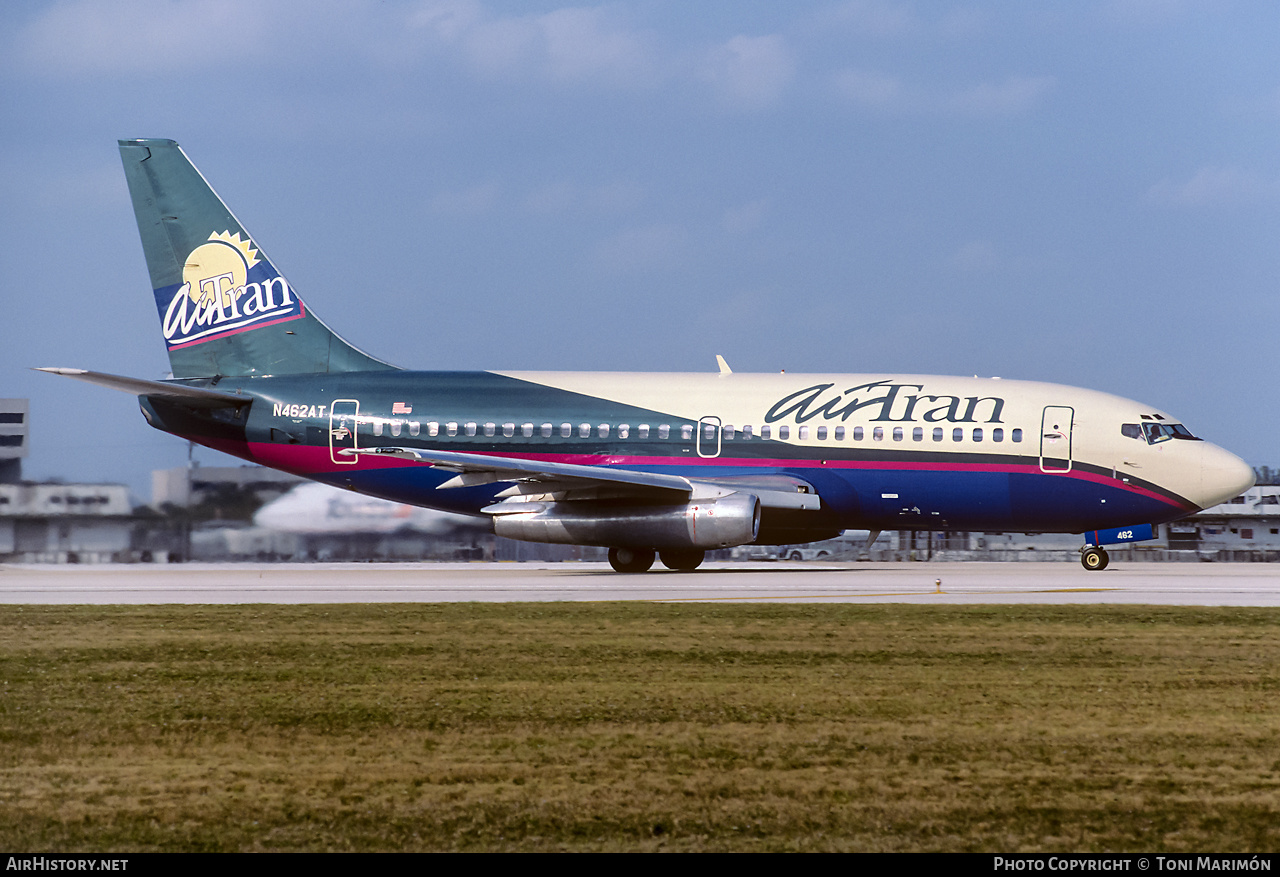 Aircraft Photo of N462AT | Boeing 737-297/Adv | AirTran | AirHistory.net #87083