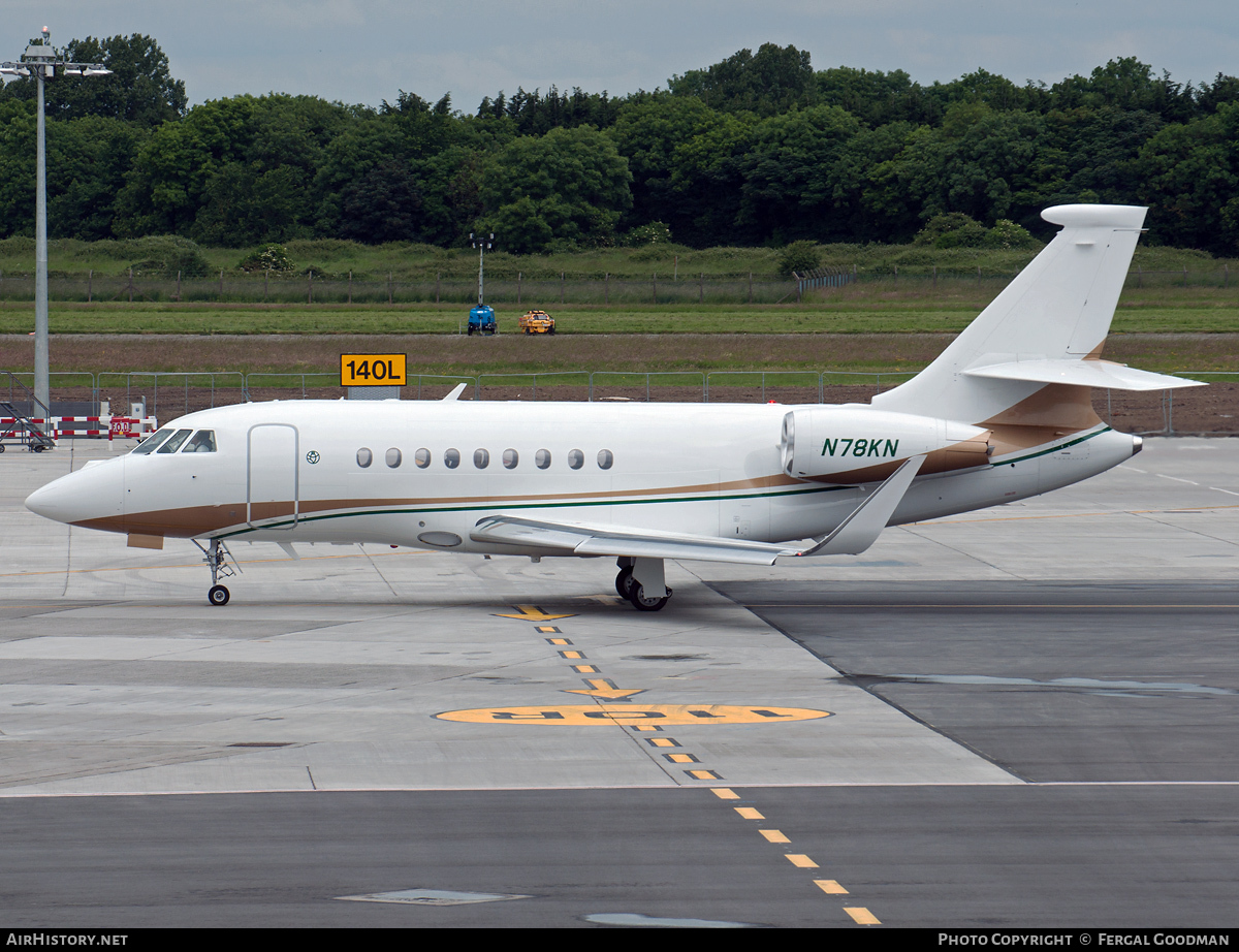 Aircraft Photo of N78KN | Dassault Falcon 2000EX | AirHistory.net #87116