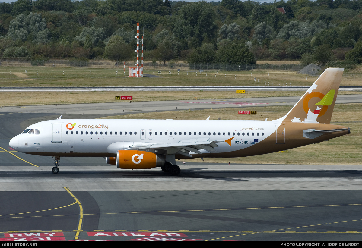 Aircraft Photo of SX-ORG | Airbus A320-232 | Orange2fly | AirHistory.net #87119