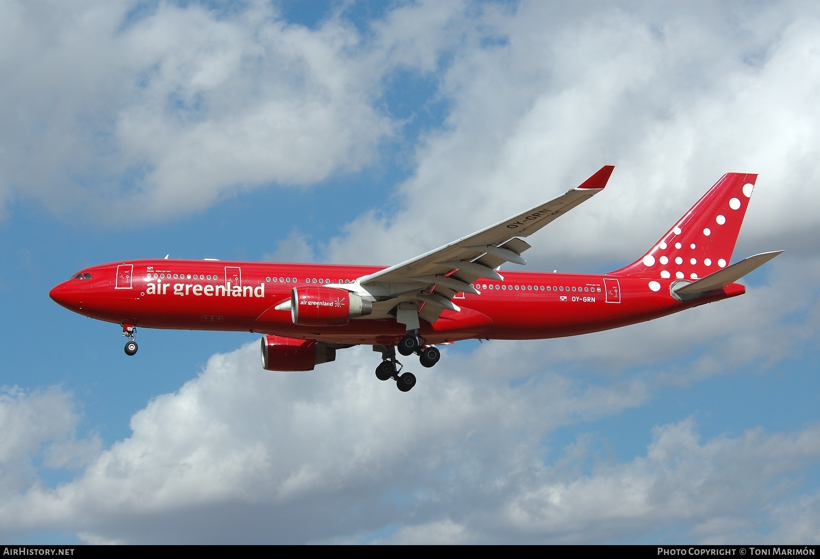 Aircraft Photo of OY-GRN | Airbus A330-223 | Air Greenland | AirHistory.net #87125
