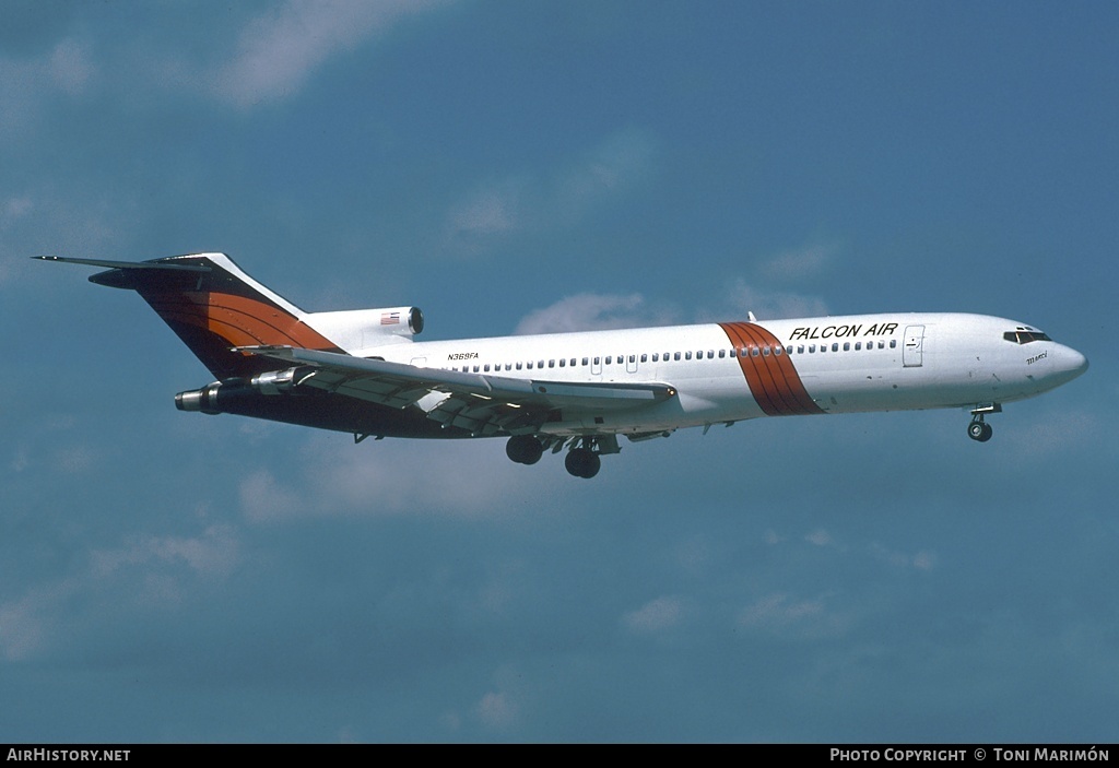 Aircraft Photo of N369FA | Boeing 727-2K5/Adv | Falcon Air Express | AirHistory.net #87127