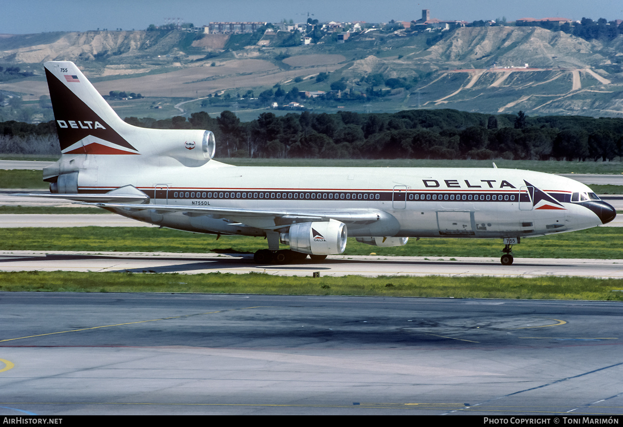 Aircraft Photo of N755DL | Lockheed L-1011-385-3 TriStar 500 | Delta Air Lines | AirHistory.net #87128