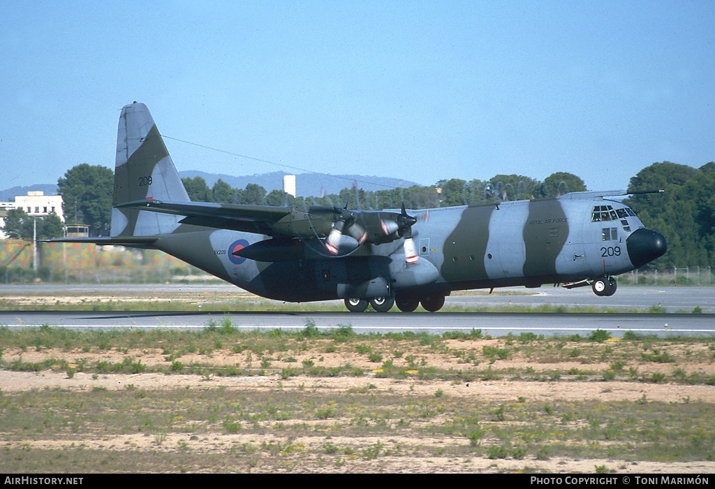 Aircraft Photo of XV209 | Lockheed C-130K Hercules C3P (L-382) | UK - Air Force | AirHistory.net #87129