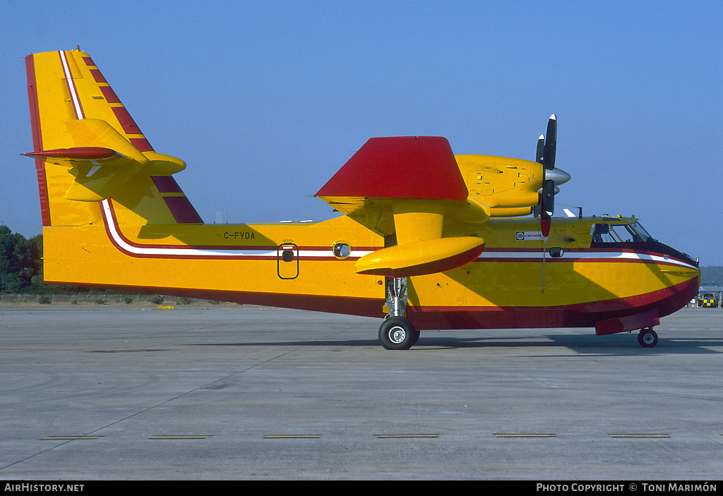 Aircraft Photo of C-FYDA | Canadair CL-415 (CL-215-6B11) | AirHistory.net #87131