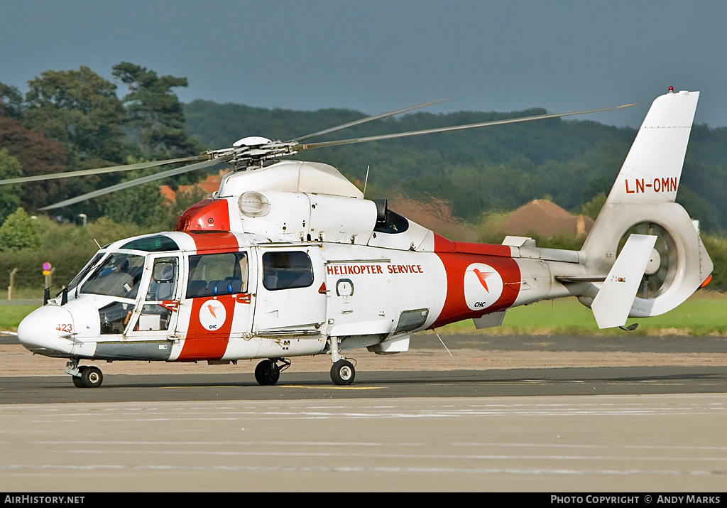 Aircraft Photo of LN-OMN | Aerospatiale AS-365N-2 Dauphin 2 | CHC Helikopter Service | AirHistory.net #87146
