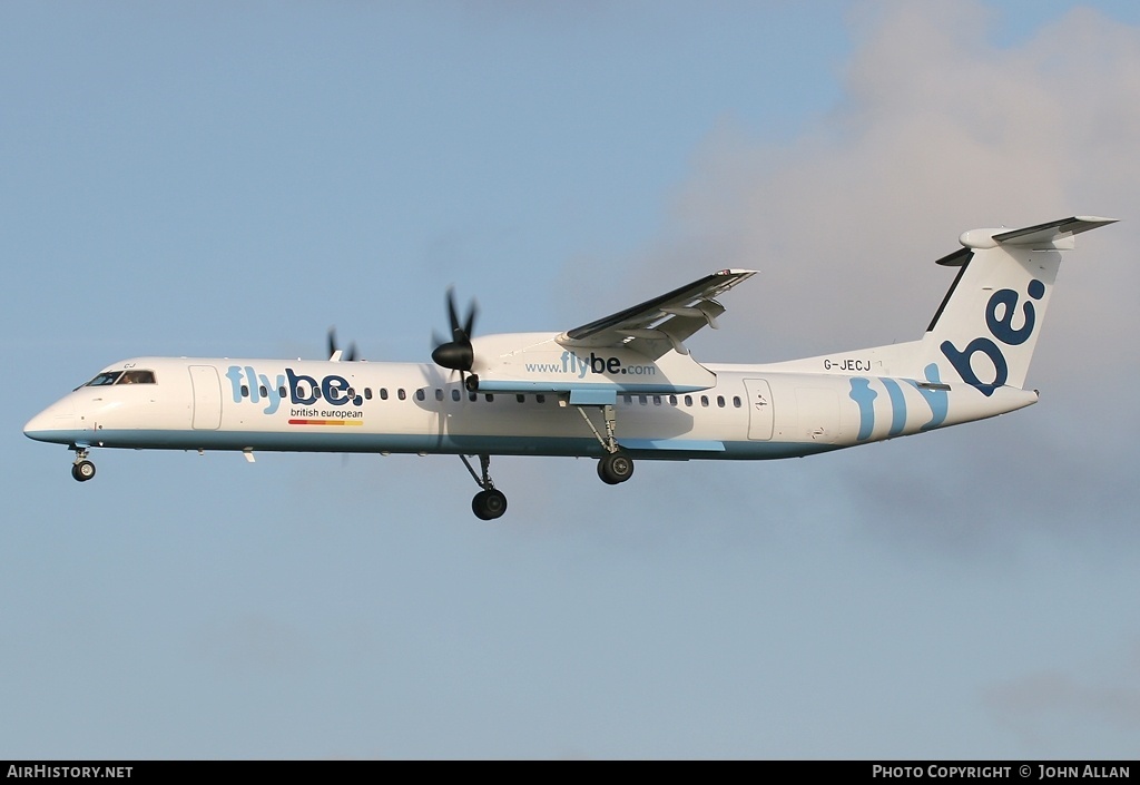 Aircraft Photo of G-JECJ | Bombardier DHC-8-402 Dash 8 | Flybe - British European | AirHistory.net #87149