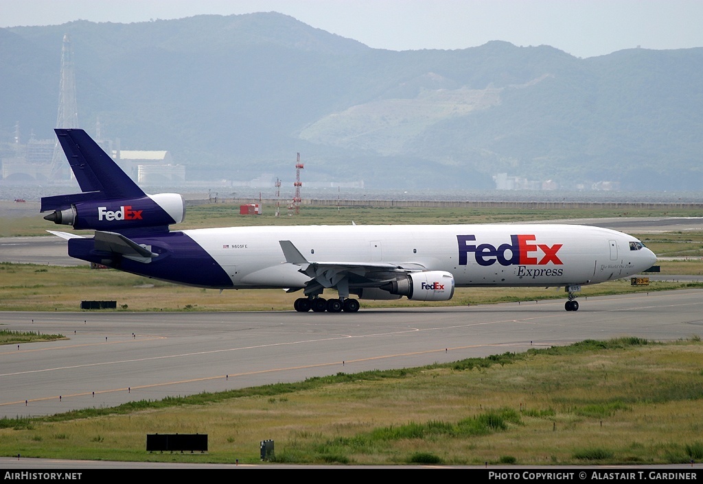 Aircraft Photo of N605FE | McDonnell Douglas MD-11F | FedEx Express | AirHistory.net #87159