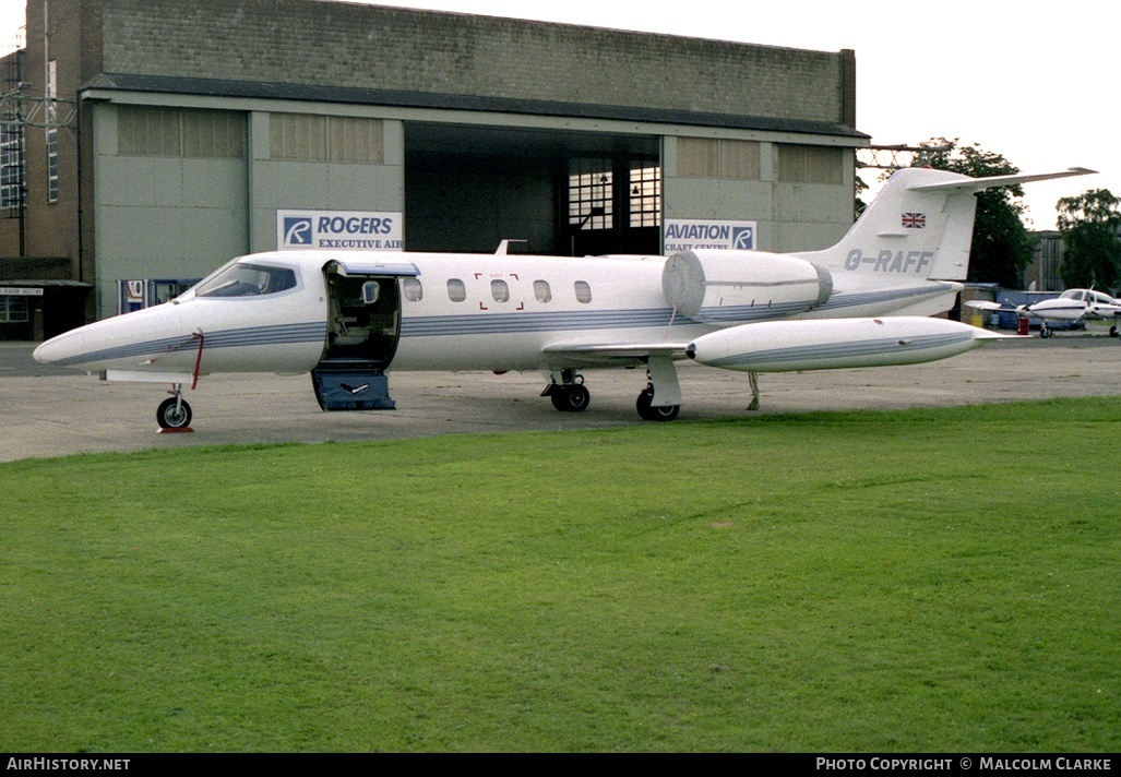 Aircraft Photo of G-RAFF | Gates Learjet 35A | AirHistory.net #87175