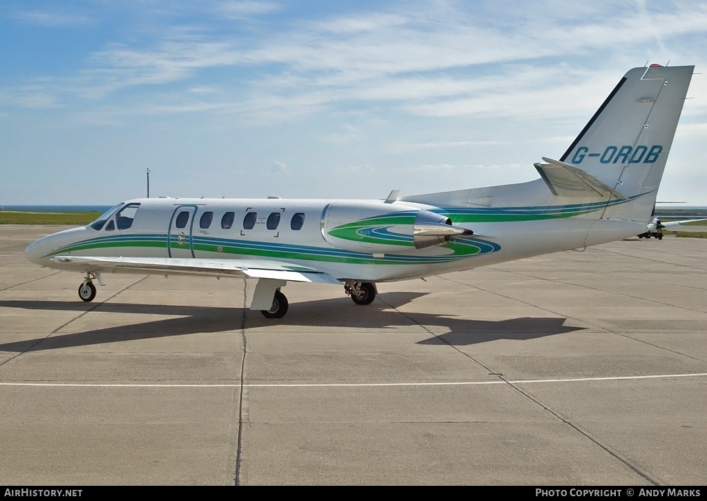 Aircraft Photo of G-ORDB | Cessna 550 Citation Bravo | AirHistory.net #87180