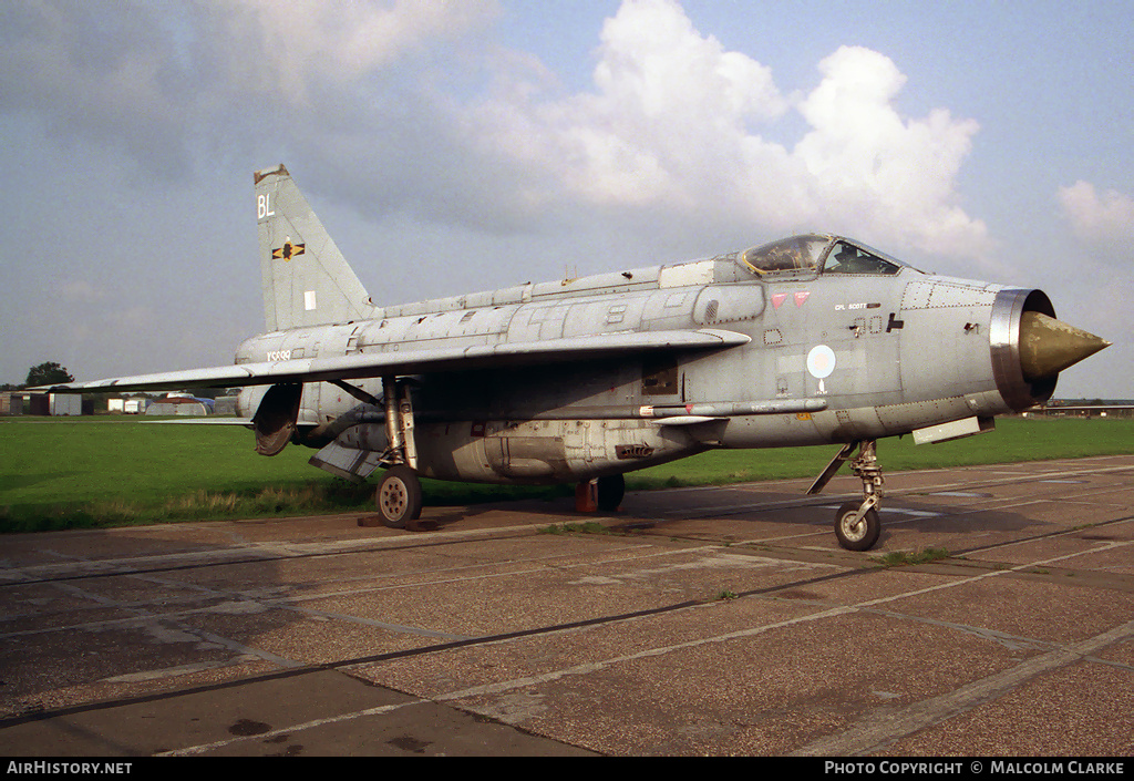 Aircraft Photo of XS899 | English Electric Lightning F6 | UK - Air Force | AirHistory.net #87195