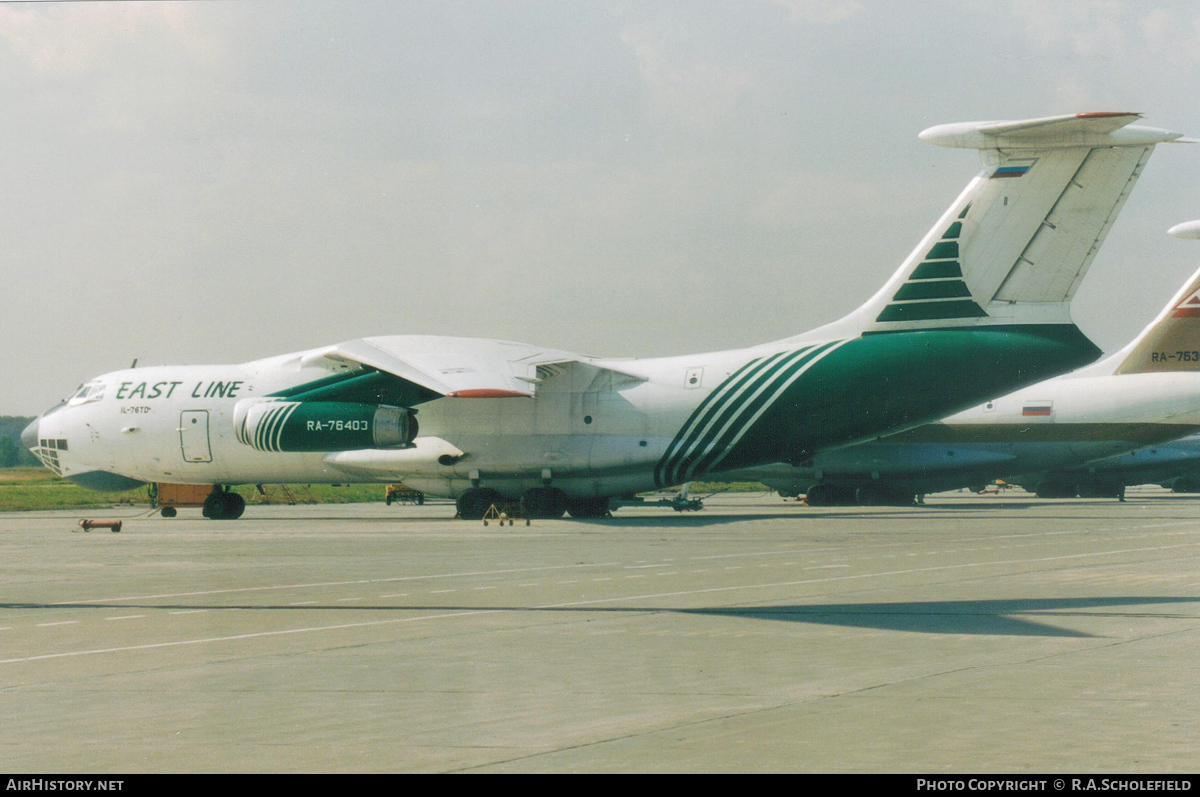 Aircraft Photo of RA-76403 | Ilyushin Il-76TD | East Line | AirHistory.net #87200