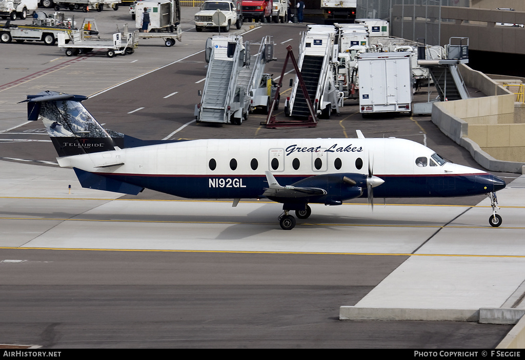 Aircraft Photo of N192GL | Beech 1900D | Great Lakes Airlines | AirHistory.net #87205