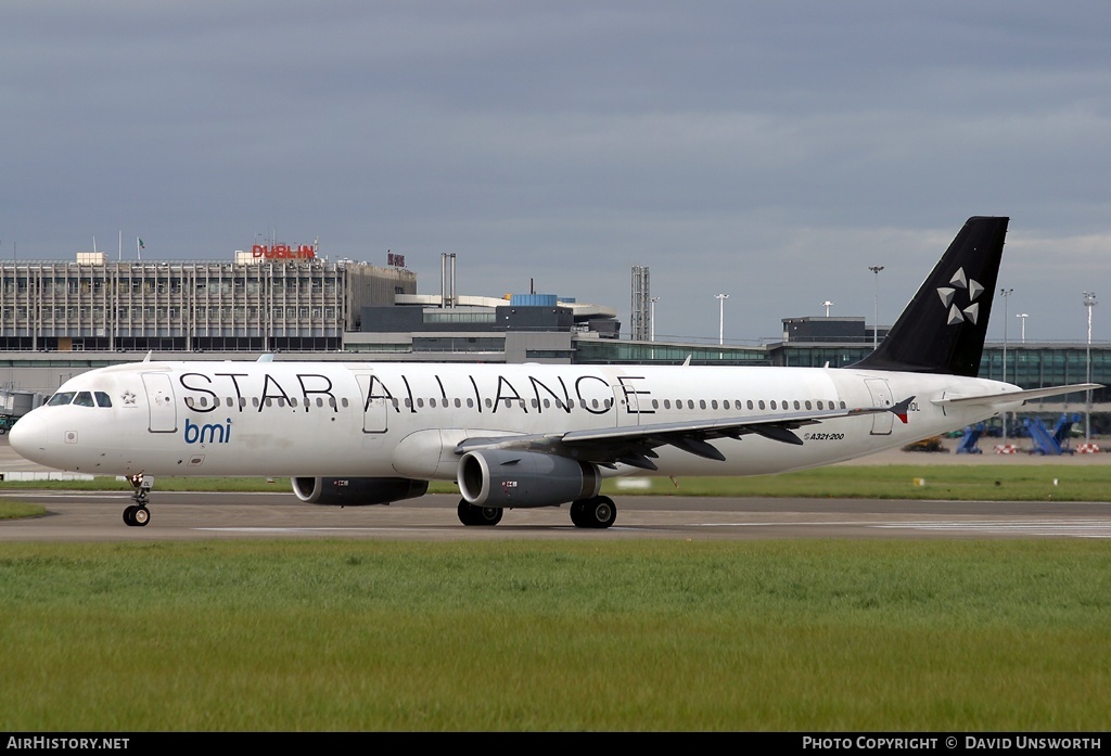 Aircraft Photo of G-MIDL | Airbus A321-231 | BMI - British Midland International | AirHistory.net #87210