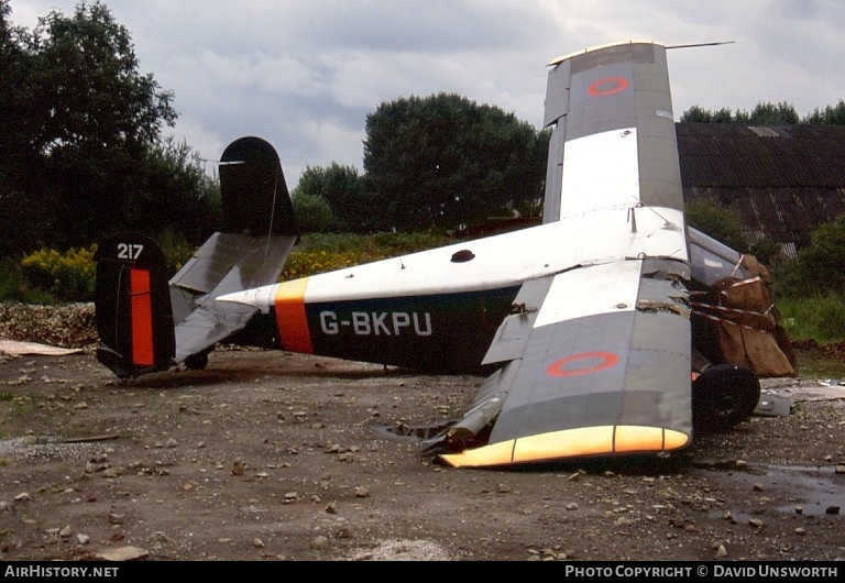 Aircraft Photo of G-BKPU / 217 | Max Holste MH.1521M Broussard | AirHistory.net #87211