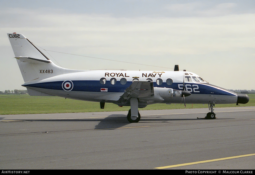 Aircraft Photo of XX483 | Scottish Aviation HP-137 Jetstream T2 | UK - Navy | AirHistory.net #87212