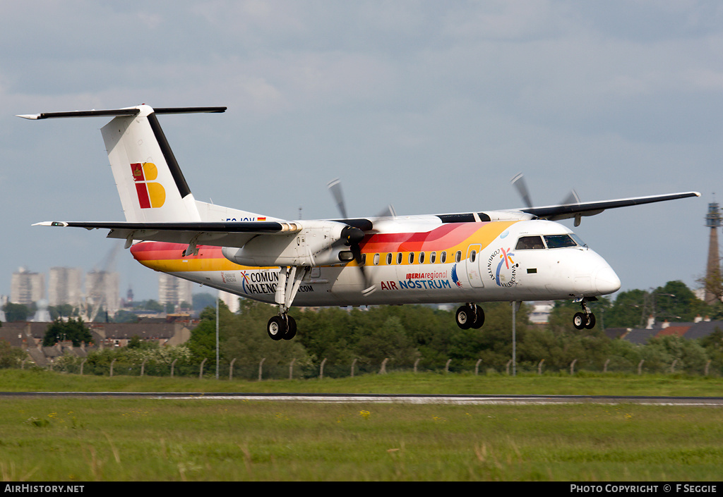 Aircraft Photo of EC-IOV | Bombardier DHC-8-315Q Dash 8 | Iberia Regional | AirHistory.net #87222