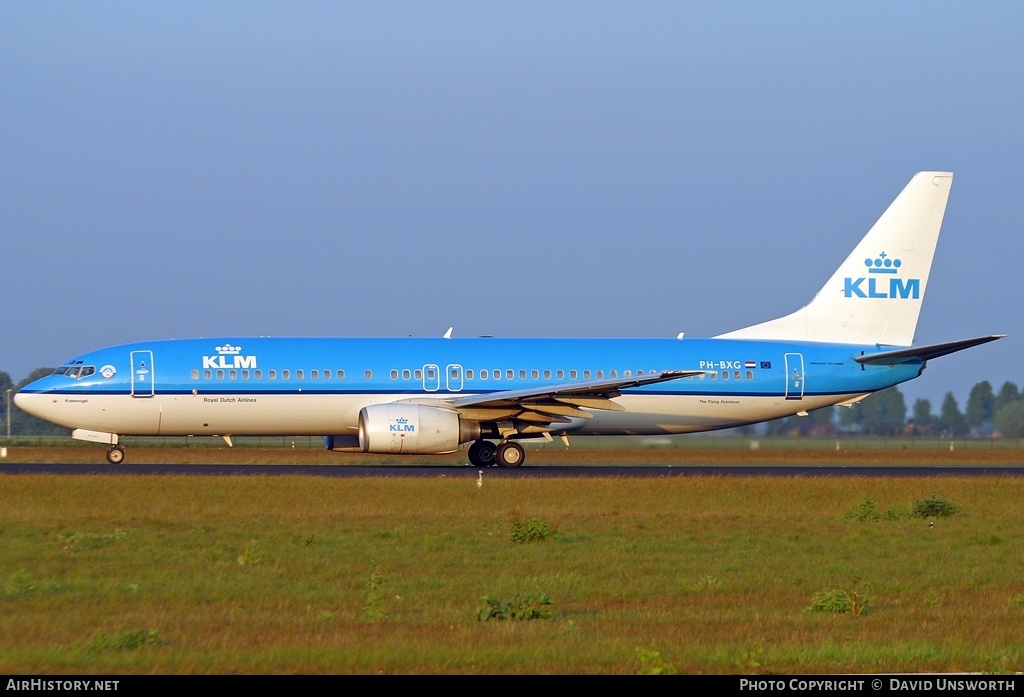 Aircraft Photo of PH-BXG | Boeing 737-8K2 | KLM - Royal Dutch Airlines | AirHistory.net #87240