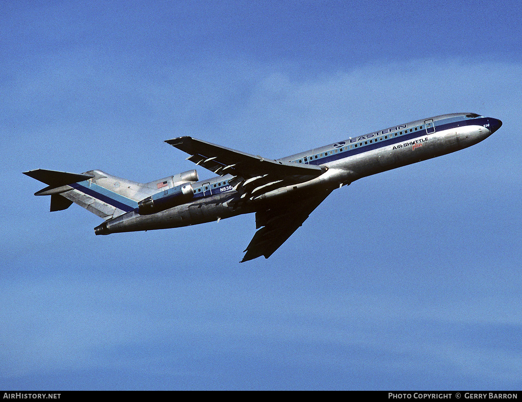 Aircraft Photo of N536EA | Boeing 727-254 | Eastern Air Lines Air-Shuttle Plus | AirHistory.net #87248