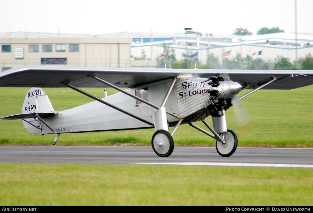 Aircraft Photo of ES-XCL / N-X-211 | Ryan NYP (Replica) | AirHistory.net #87251