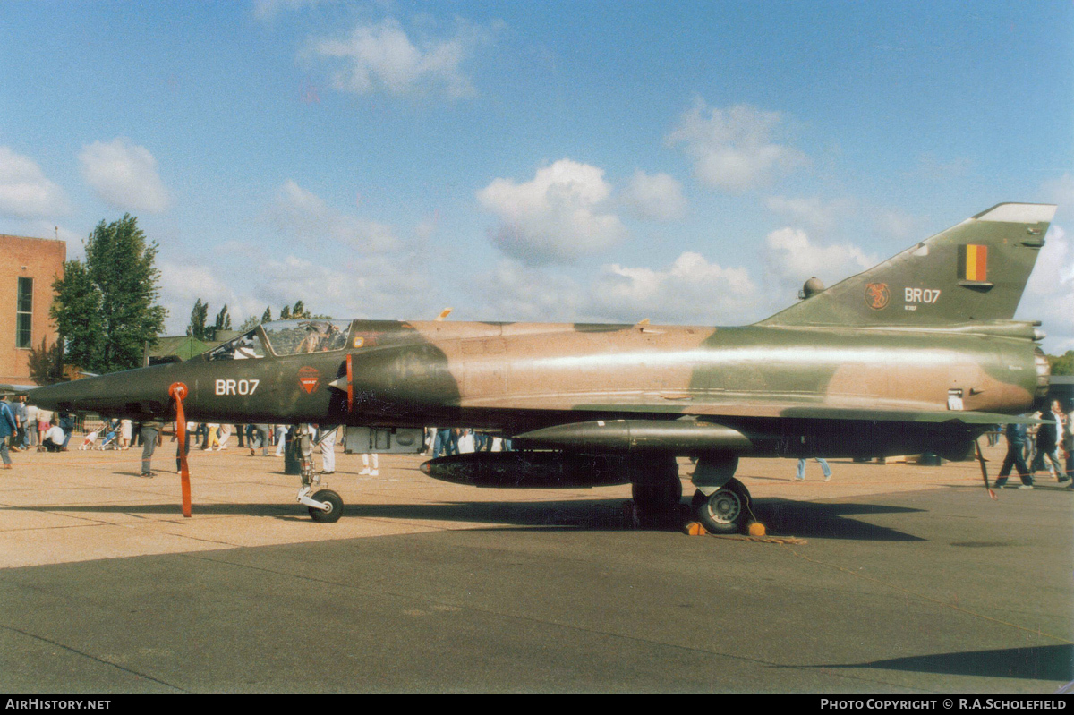 Aircraft Photo of BR07 | Dassault Mirage 5BR | Belgium - Air Force | AirHistory.net #87253