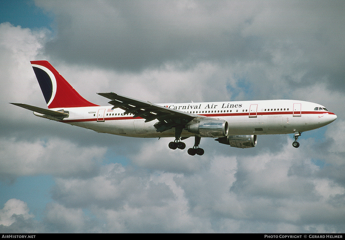 Aircraft Photo of N225KW | Airbus A300B4-203 | Carnival Air Lines | AirHistory.net #87256