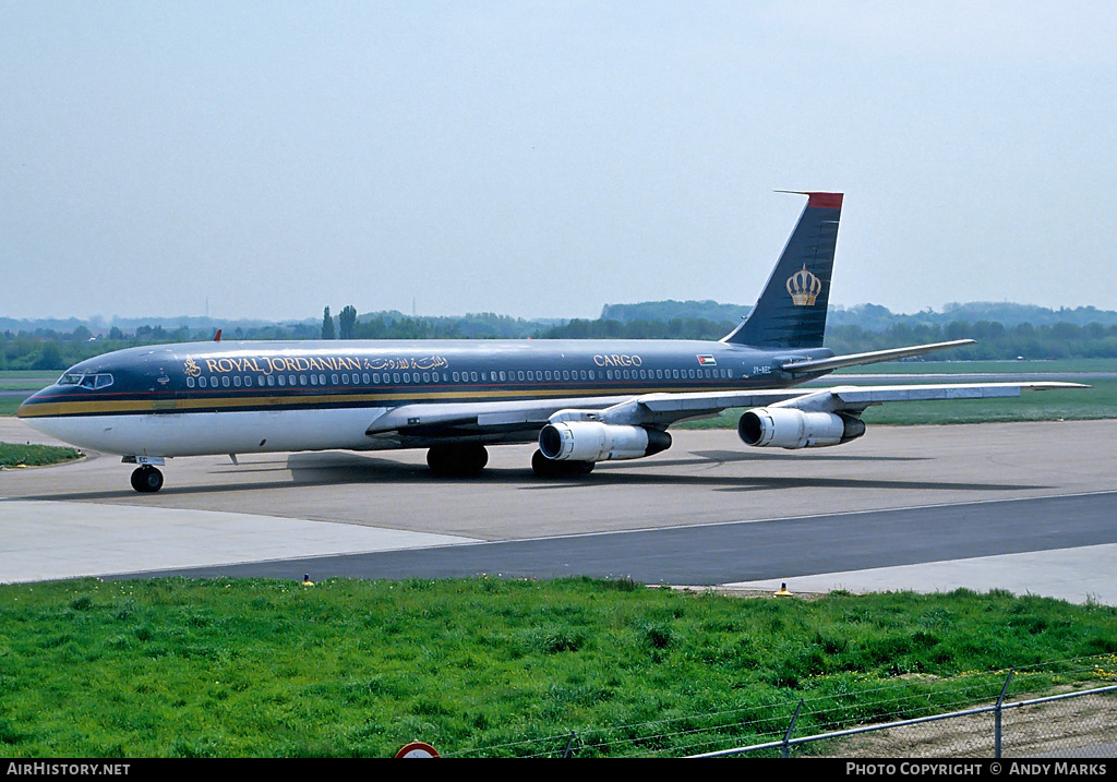 Aircraft Photo of JY-AEC | Boeing 707-384C | Royal Jordanian Airlines Cargo | AirHistory.net #87268