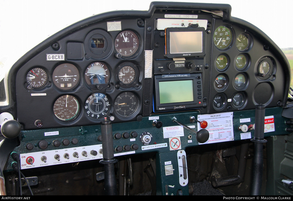 Aircraft Photo of G-BCXB | Socata Rallye 100ST | AirHistory.net #87278