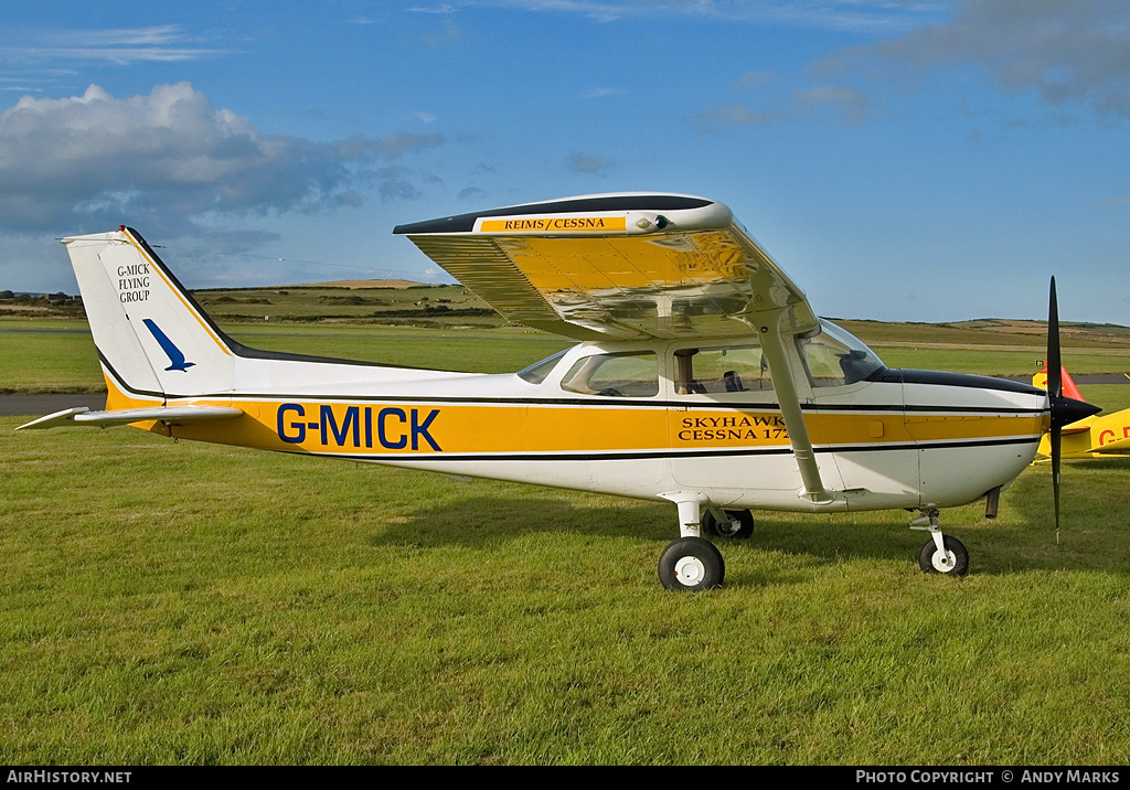 Aircraft Photo of G-MICK | Reims F172N Skyhawk 100 | G-MICK Flying Group | AirHistory.net #87288