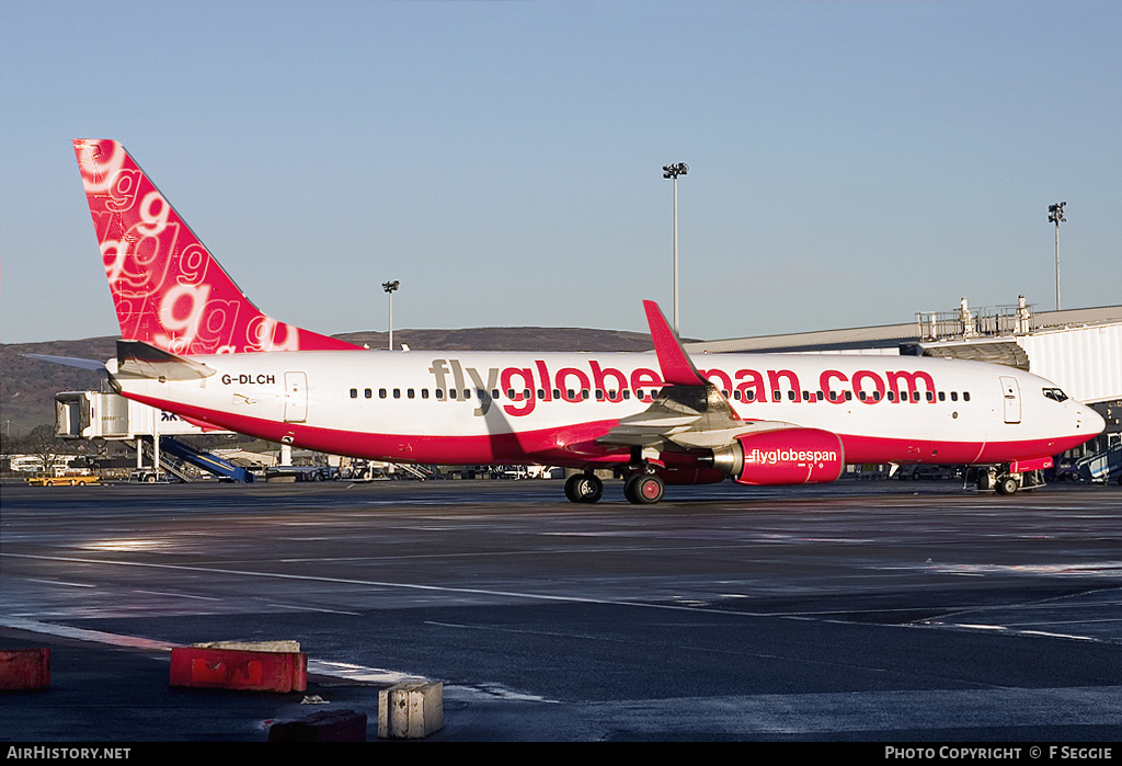 Aircraft Photo of G-DLCH | Boeing 737-8Q8 | Flyglobespan | AirHistory.net #87298