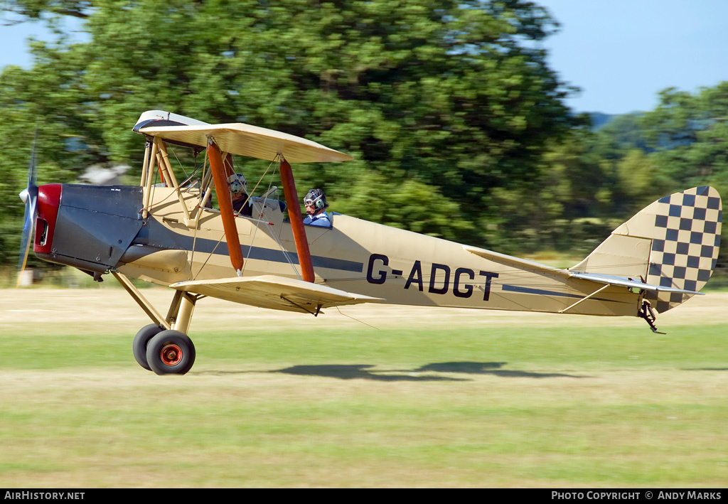 Aircraft Photo of G-ADGT | De Havilland D.H. 82A Tiger Moth II | AirHistory.net #87308