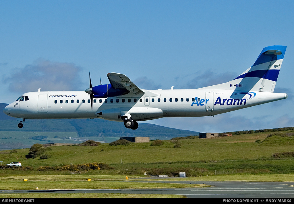 Aircraft Photo of EI-REI | ATR ATR-72-201 | Aer Arann | AirHistory.net #87310