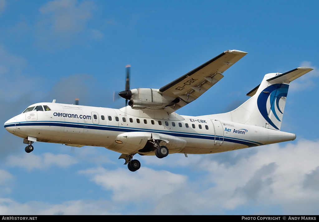 Aircraft Photo of EI-CBK | ATR ATR-42-300 | Aer Arann | AirHistory.net #87313