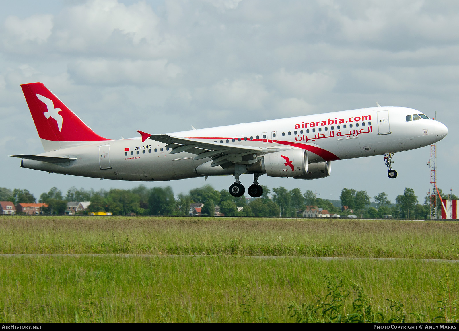 Aircraft Photo of CN-NMG | Airbus A320-214 | Air Arabia | AirHistory.net #87324