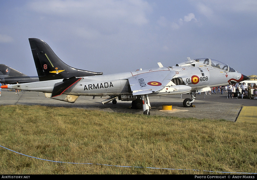 Aircraft Photo of VAE1-7 | Hawker Siddeley TAV-8S Matador | Spain - Navy | AirHistory.net #87332
